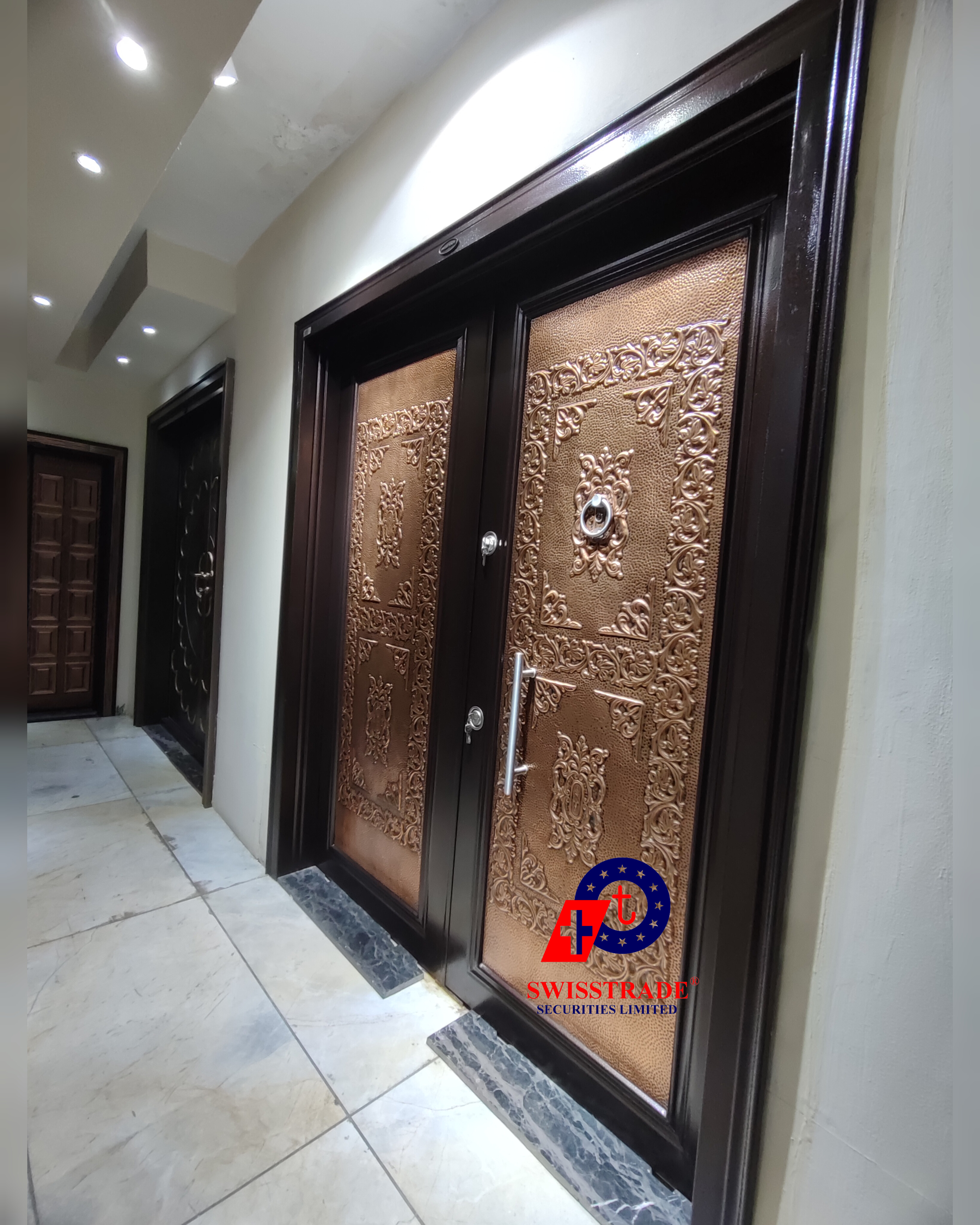 Customized Copper door full design