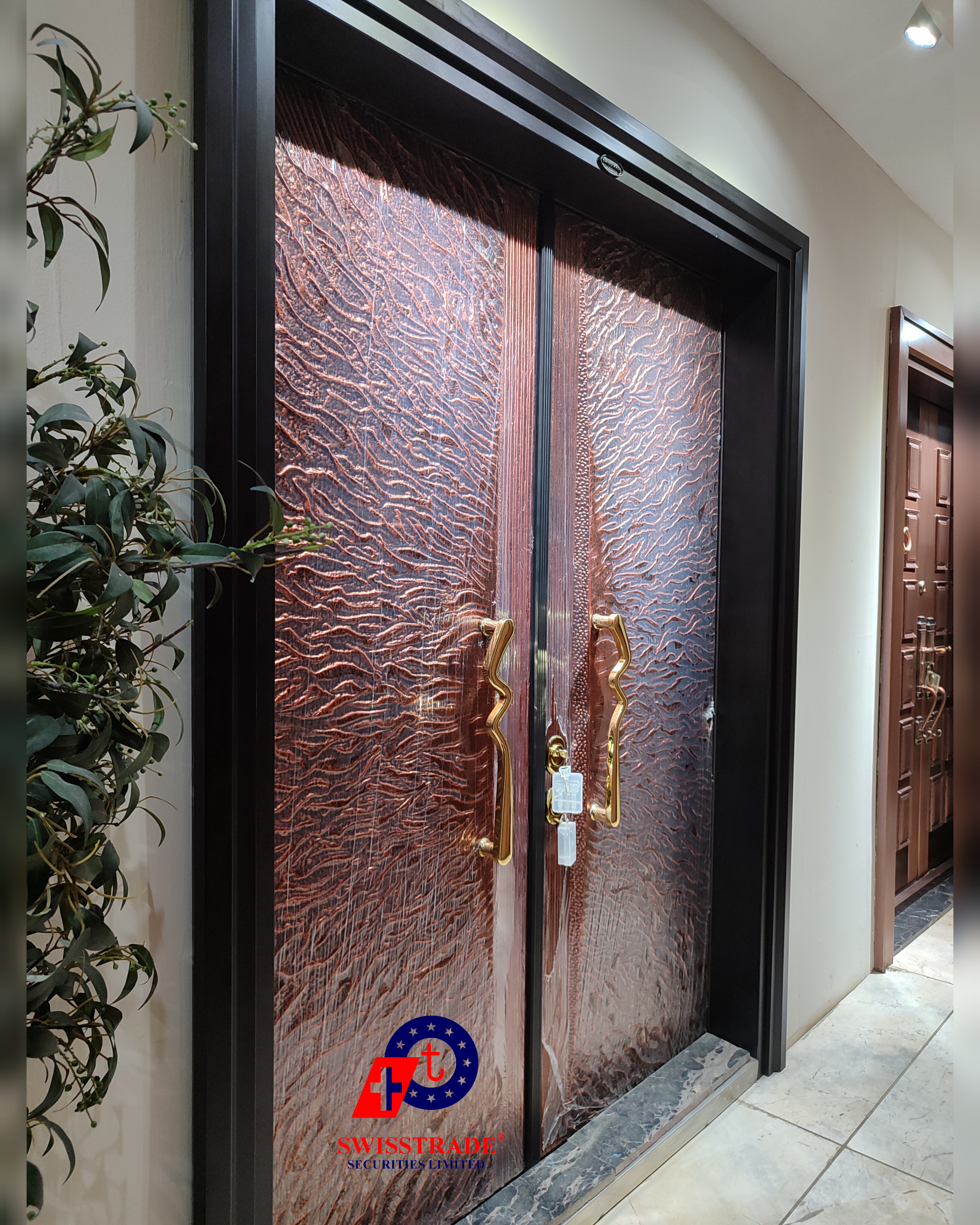 Customized Copper door. Full design